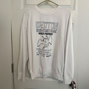 Led Zeppelin White Graphic T-Shirt XL